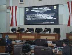 DPRD Kabupaten Sukabumi Konsolidasikan Pembahasan Raperda RPJMD 2025–2029 Lewat Paripurna Ke-20
