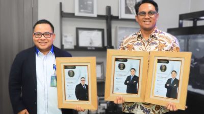 Jamkrindo Raih Tiga Penghargaan di Indonesia Financial Top Leader Award 2025