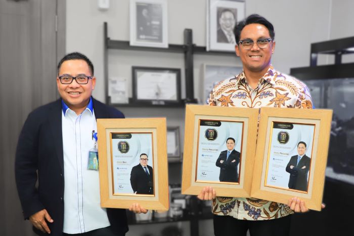 Jamkrindo Raih Tiga Penghargaan di Indonesia Financial Top Leader Award 2025