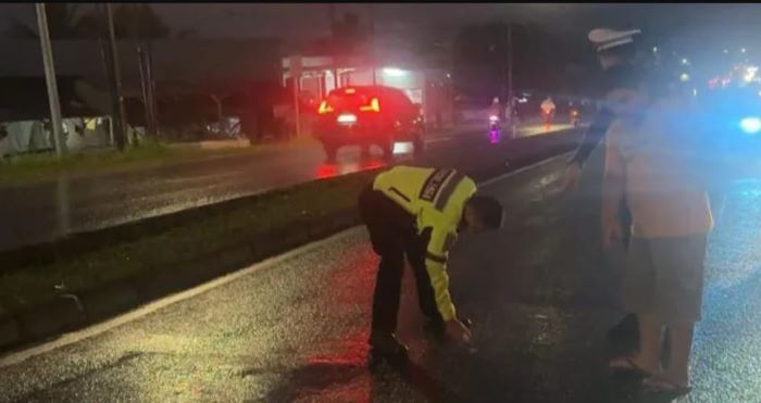 Gagal Menyalip di Jalan Lingkar Selatan, Seorang Penumpang Motor Tewas Mengenaskan