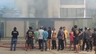 Kafe Lokopi di Surade Ludes Terbakar, Kerugian Capai Rp400 Juta