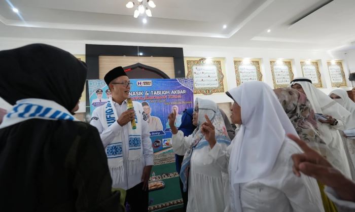 Wali Kota Sukabumi Hadiri Manasik dan Tabligh Akbar Bersama Ratusan Jamaah Umrah