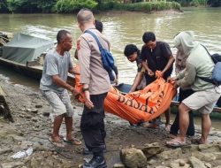 Seorang Pria di Surade Tewas Tenggelam di Sungai Cikarang Ponton Saat Memancing