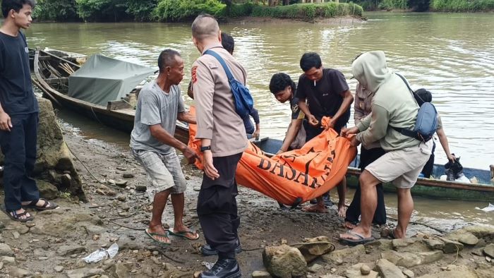 Seorang Pria di Surade Tewas Tenggelam di Sungai Cikarang Ponton Saat Memancing