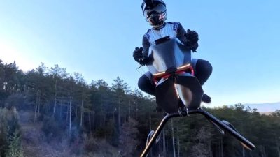 Volonaut Gemparkan Dunia dengan Motor Terbang Inovatif "Aether X"