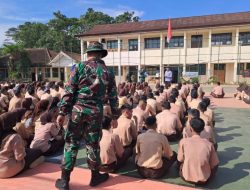 SMAN 1 Jampangtengah Gandeng TNI Latih Kedisiplinan Siswa Lewat Program Bela Negara