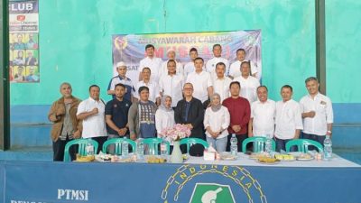 H. Mohamad Muraz Lanjutkan Kepemimpinan di PTMSI Kota Sukabumi
