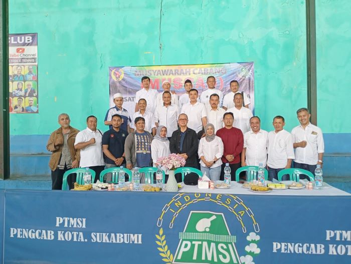 H. Mohamad Muraz Lanjutkan Kepemimpinan di PTMSI Kota Sukabumi