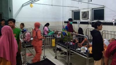 Kepanikan Massal di Haul Almarhum Sukadana ke-17, Puluhan Warga Alami Keracunan Usai Makan