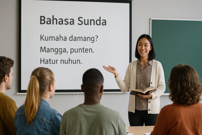 Bahasa Sunda Mulai Dikenalkan di Luar Negeri Lewat Komunitas dan Program Budaya