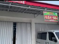 Minimarket di Cibadak Jadi Sasaran Pembobolan, Atap Dirusak Maling