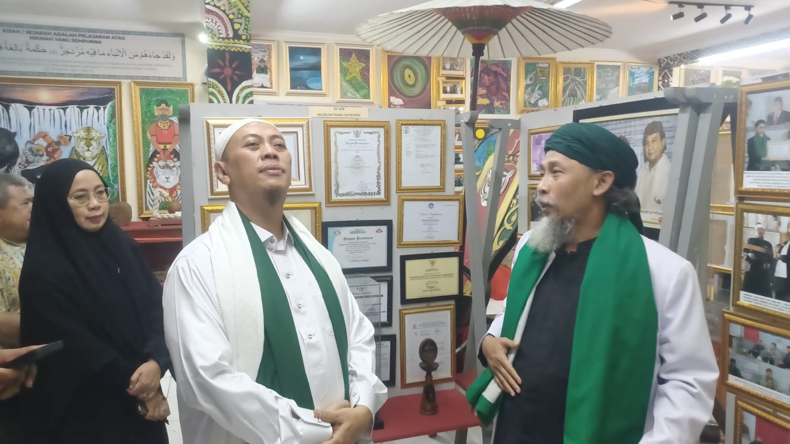 ‎Kunjungi Museum Prabu Siliwangi, Opick Takjub Ponpes Al Fath Lestarikan Jejak Warisan Sejarah