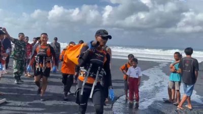 Nelayan Hilang di Muara Cikaso Ditemukan Tak Bernyawa di Pantai Cikawung