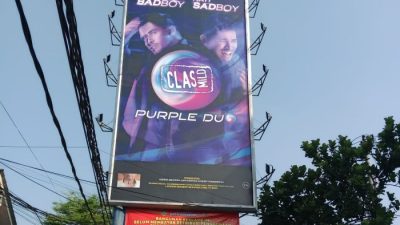 Satpol PP Tambahkan Imbauan Bayar Rumija di Bawah Sebuah Reklame untuk Media Publikasi