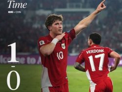 Garuda Perkasa Indonesia Tumbangkan China 1-0 di SUGBK