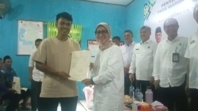 100 Warga Translok Cikopeng Terima Sertifikat Hak Milik, Pemerintah Pastikan Legalitas Tanah