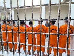 Polres Sukabumi Tahan 7 Tersangka Perusakan Rumah Singgah Retret di Cidahu