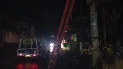 Kebakaran Hebat di Cicurug: Warung dan Pom Mini Hangus, 5 Motor Ikut Terbakar