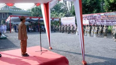 Peringati HUT Satpol PP, Sukabumi Fokus pada Ketertiban Humanis dan Siaga Desa