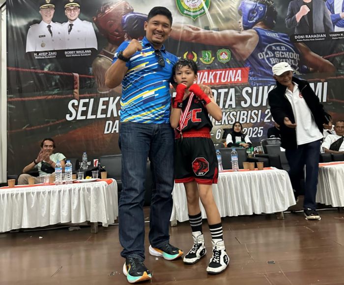 Qory Alzhio: Bintang Tinju Amatir Popda & Eksibisi Sukabumi