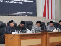 DPRD Kabupaten Sukabumi Sahkan RPJMD 2025–2029 dan KUA-PPAS Perubahan 2025 dalam Paripurna ke-26