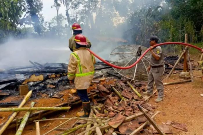 Rumah Petani di Sagaranten Hangus Terbakar, Harta & Panen Ludes