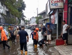 Drainase Tersumbat, Sejumlah Jalan di Kota Sukabumi Terendam Banjir