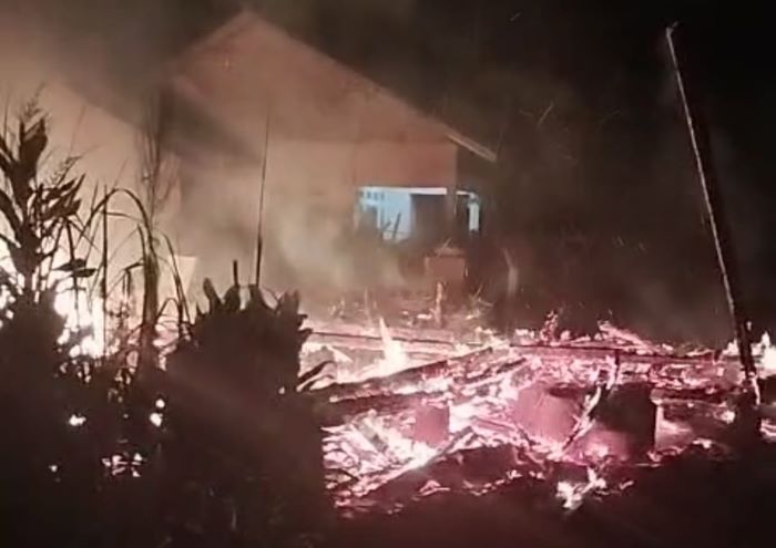 Satu Rumah di Gegerbitung Ludes Terbakar, Warga Selamat