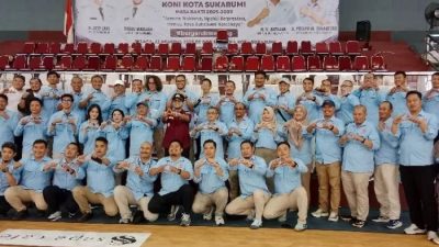 Yosep M Yunansyah Nahkodai KONI Kota Sukabumi, Siap Genjot Prestasi Olahraga