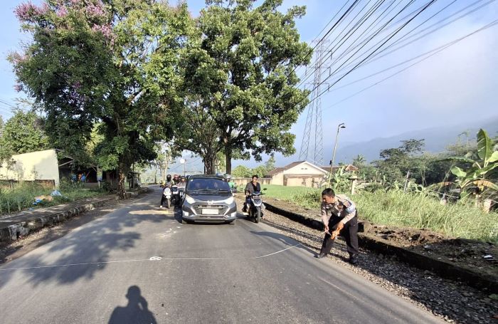 Kecelakaan Maut di Lembursitu, Pemotor Asal Gunung Puyuh Tewas di Tempat