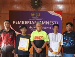 Presiden Prabowo Beri Amnesti, Dua Narapidana di Sukabumi Dibebaskan