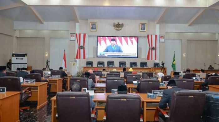 Momentum HUT ke-80 RI, DPRD Kota Sukabumi Ikuti Pidato Presiden Prabowo