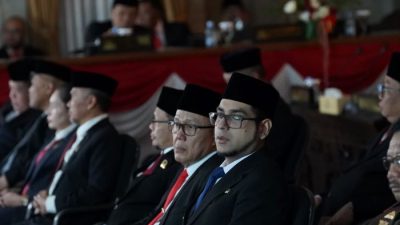 DPRD Kota Sukabumi dan Forkopimda Ikuti Pidato Kenegaraan Presiden Prabowo