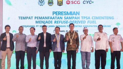 SCG & Pemkab Sukabumi Hadirkan Teknologi Hijau Pengolah Sampah