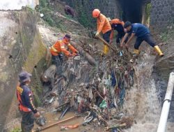 BPBD Kota Sukabumi Tanggulangi Ambruknya TPT di Sungai Ciseureuh untuk Cegah Banjir