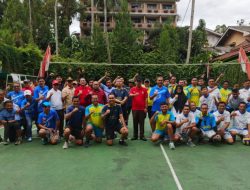 Turnamen Voli HUT Adhyaksa ke-80, Kajari Sukabumi Tekankan Fair Play dan Silaturahmi