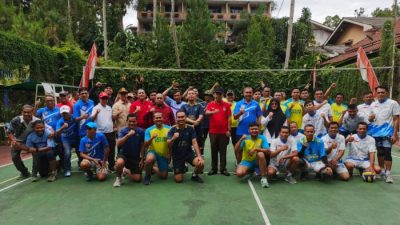 Turnamen Voli HUT Adhyaksa ke-80, Kajari Sukabumi Tekankan Fair Play dan Silaturahmi