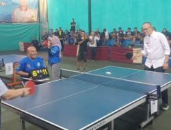Turnamen PTMSI Cup 2025 Digelar, Ratusan Atlet Bersaing di Sukabumi
