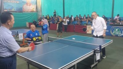 Turnamen PTMSI Cup 2025 Digelar, Ratusan Atlet Bersaing di Sukabumi
