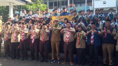48 Pramuka Sukabumi Ikuti World Muslim Scout Jambore, Dilepas Wawalkot