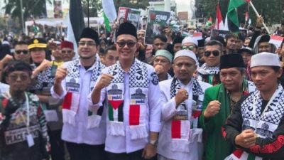 Solidaritas Palestina Menggema di Sukabumi, Wali Kota Beri Apresiasi Aksi Damai