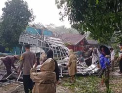 Cuaca Ekstrem di Sukabumi, 65 Rumah Rusak Akibat Hujan Es dan Angin Kencang