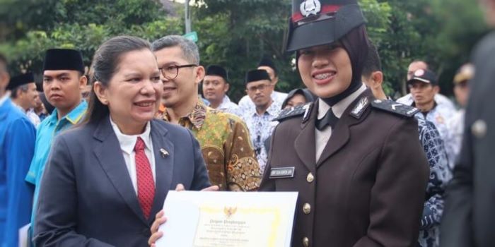 Bripda Febry Harumkan Nama Sukabumi, Raih Penghargaan Polri Muda Berprestasi