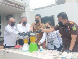 Kejari Kota Sukabumi Musnahkan Barang Bukti dari 46 Kasus yang Telah Berkekuatan Hukum Tetap