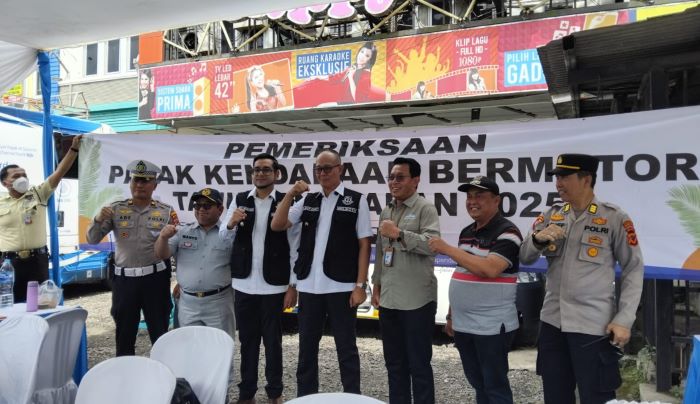 Operasi Gabungan Samsat Sukabumi Sasar Ribuan Kendaraan Nunggak Pajak