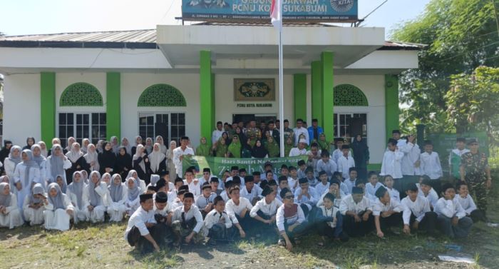 Santri Jadi Garda Persatuan, PCNU Sukabumi Gaungkan Nasionalisme