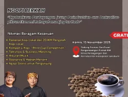 Produksi Kopi Sukabumi Melimpah, Disdagin Dorong Hilirisasi Lewat Festival 2025