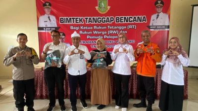 Bimtek Tanggap Bencana Perkuat Kesiapsiagaan RT/RW dan Pemuda Pelopor di Kelurahan Gedongpanjang