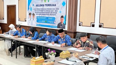 Pansel Tetapkan Tiga Besar Calon Dewas dan Direktur Perumda TBW