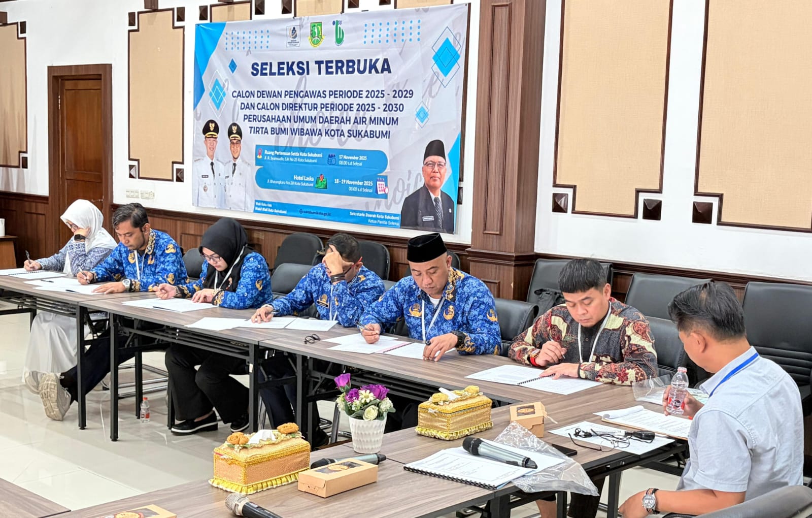Pansel Tetapkan Tiga Besar Calon Dewas dan Direktur Perumda TBW